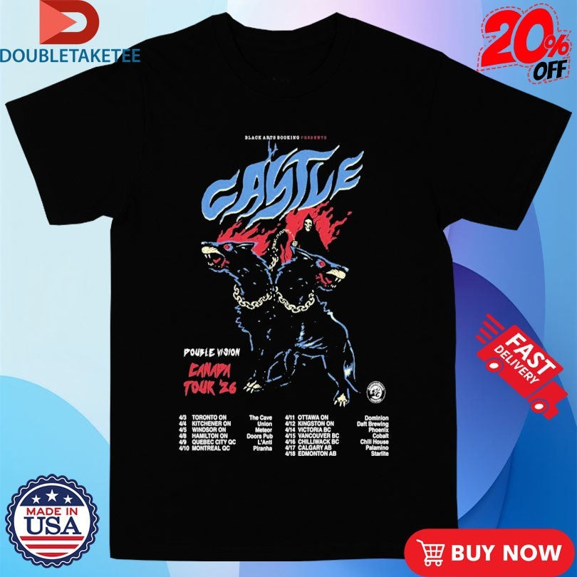 Official Castle Canada Tour 2026 Dates Shirts Unisex , , , Long Sleeve Tee