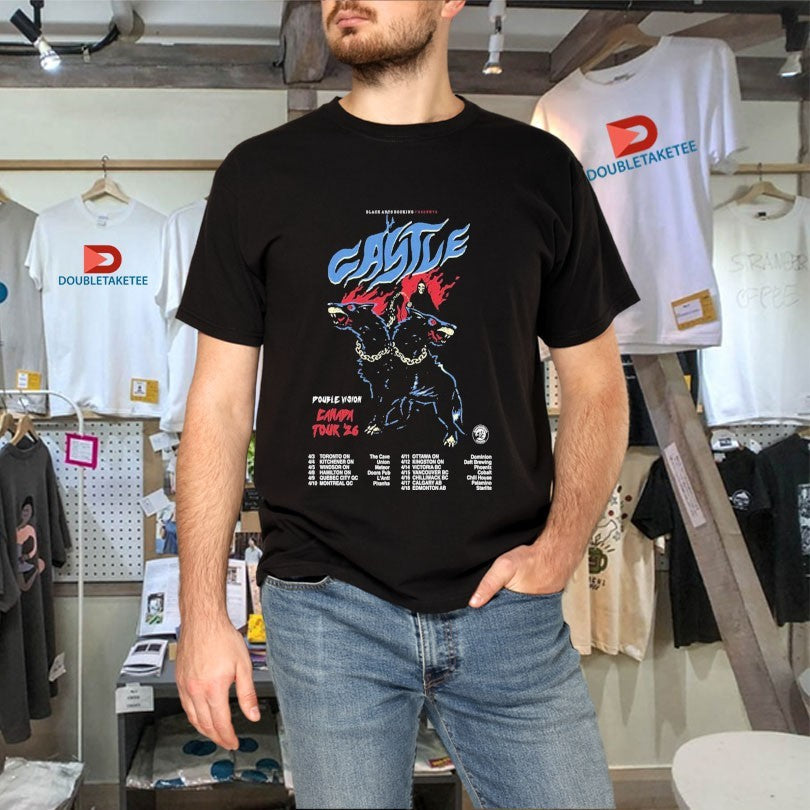 Official Castle Canada Tour 2026 Dates Shirts Unisex , , , Long Sleeve Tee