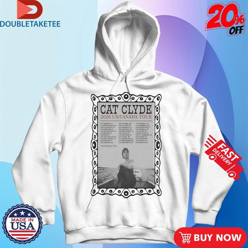 Official Cat Clyde US-Canada Tour 2026 Shirts Unisex , , , Long Sleeve Tee