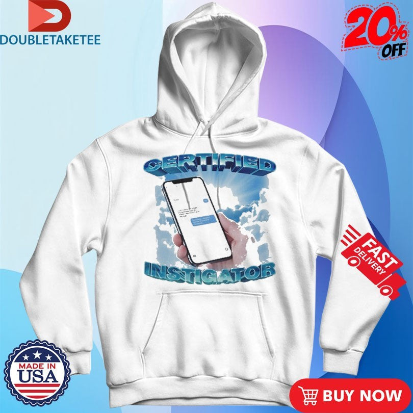 Official Certified Instigator Phone Shirts Unisex , , , Long Sleeve Tee