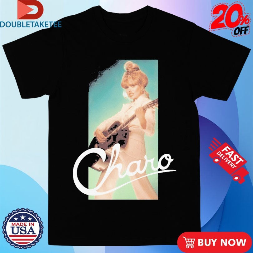 Official Charo 1981 Guitar Photo Shirts Unisex , , , Long Sleeve Tee
