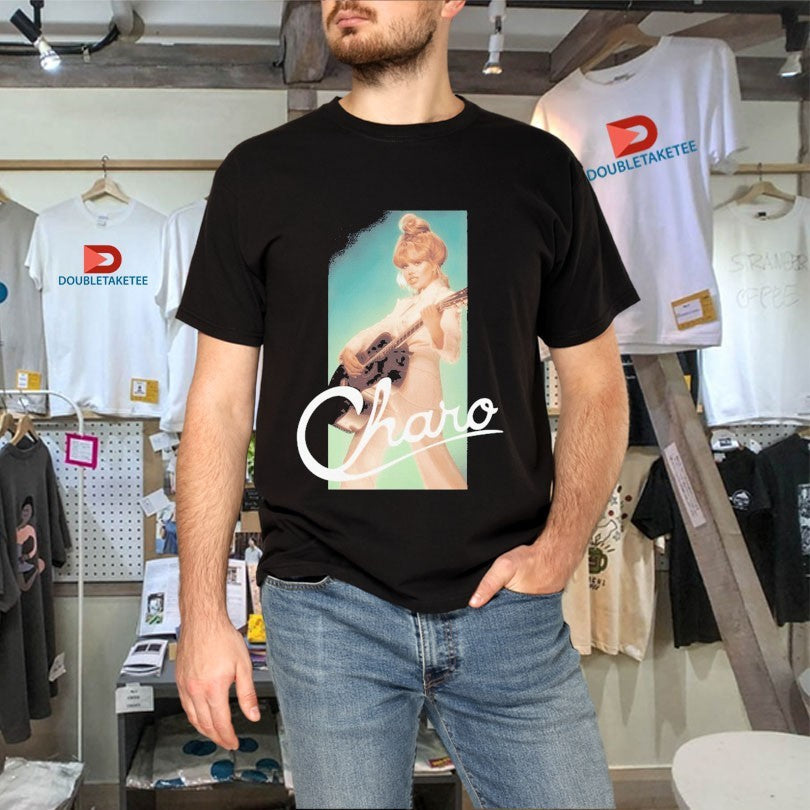Official Charo 1981 Guitar Photo Shirts Unisex , , , Long Sleeve Tee