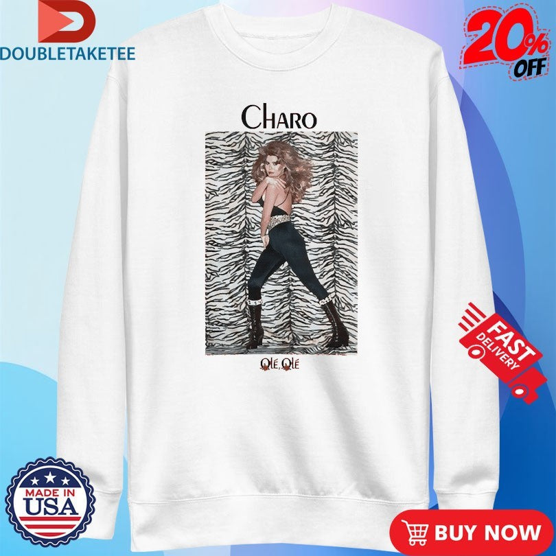 Official Charo Olé, Olé French Artwork Shirts Unisex , , , Long Sleeve Tee
