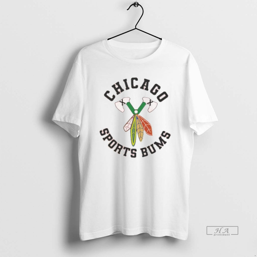Official Chicago Hockey Blackhawks X Chicago Sports Bums