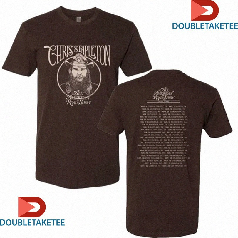 Official Chris Stapleton All American Road Show 2020 Tour Shirts Unisex , , , Long Sleeve Tee