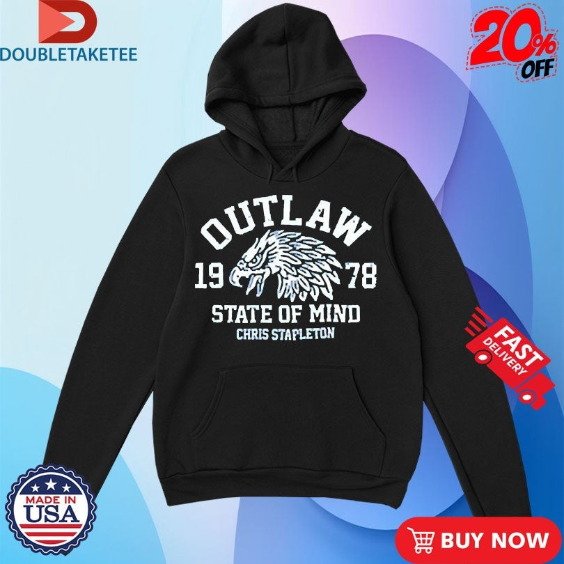 Official Chris Stapleton Outlaw State Of Mind 1978 Eagle Shirts Unisex , , , Long Sleeve Tee