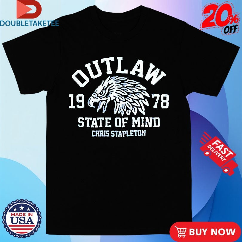 Official Chris Stapleton Outlaw State Of Mind 1978 Eagle Shirts Unisex , , , Long Sleeve Tee