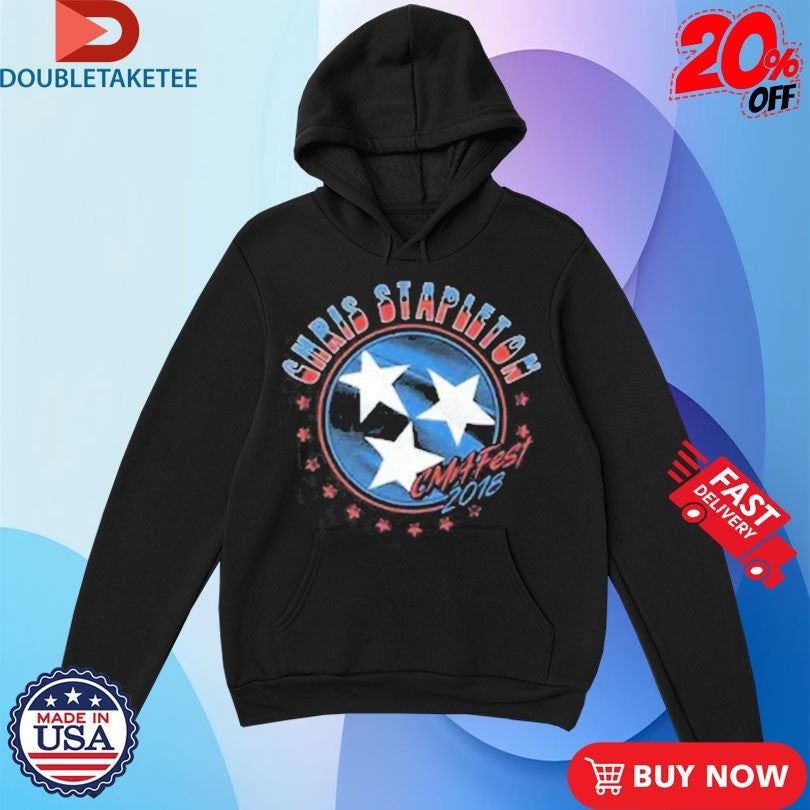 Official Chris Stapleton The CMA Fest Tennessee Flag Shirts Unisex , , , Long Sleeve Tee