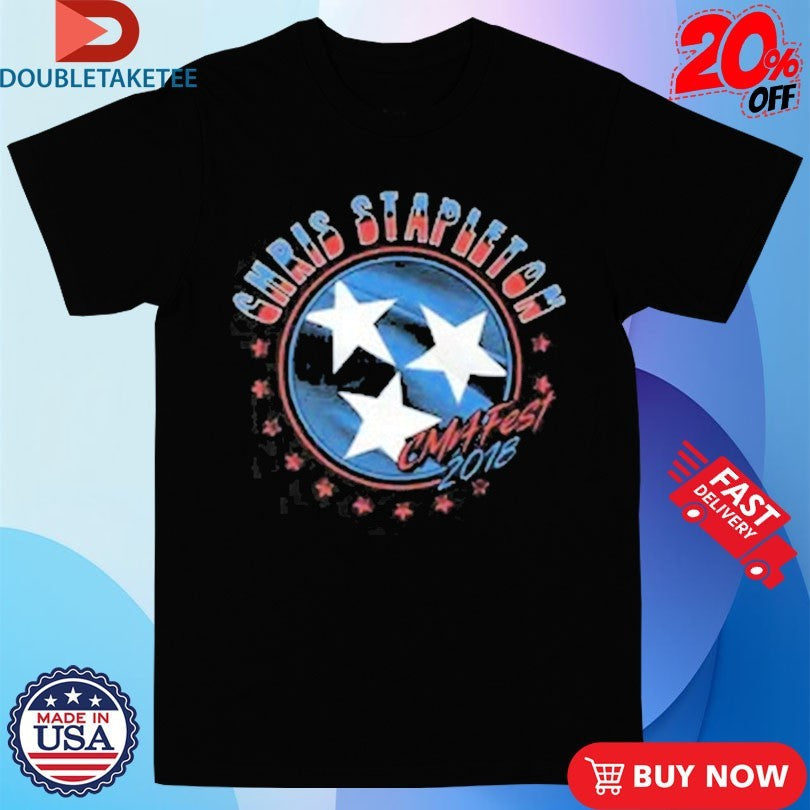 Official Chris Stapleton The CMA Fest Tennessee Flag Shirts Unisex , , , Long Sleeve Tee
