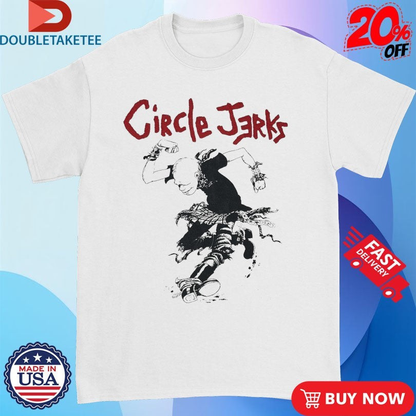 Official Circle Jerks Skankin Shirts Unisex , , , Long Sleeve Tee