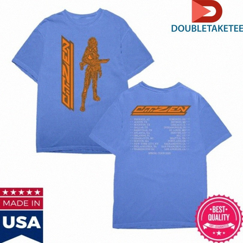 Official Citizen Graphik Spring Tour 2025 Shirts Unisex , , , Long Sleeve Tee