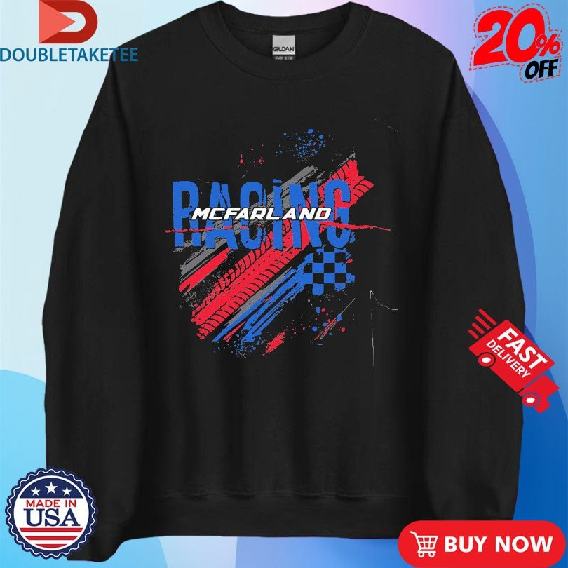 Official Cleetus Mcfarland Racing Tire Tracks Shirts Unisex , , , Long Sleeve Tee