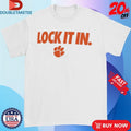 Official Clemson Tigers Lock It In Shirts Unisex , , , Long Sleeve Tee