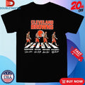 Official Cleveland Browns Deshaun Watson Nick Chubb And Amari Cooper Myles Garrett Abbey Road Signatures Shirts