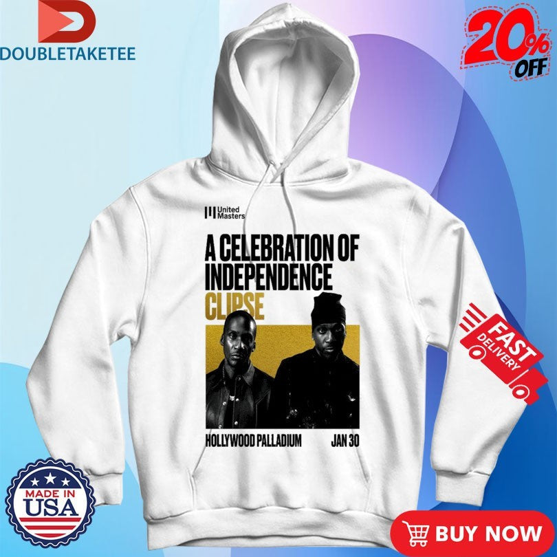Official Clipse January 30 2026 Hollywood Palladium Shirts Unisex , , , Long Sleeve Tee
