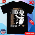 Official Cody Johnson Live On Tour 2026 Dates Photo Guitar Shirts Unisex , , , Long Sleeve Tee