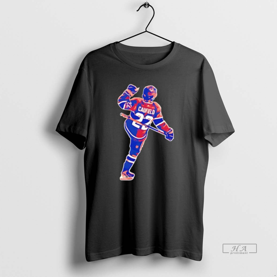 Official Cole Caufield Montreal Canadiens Hockey Art