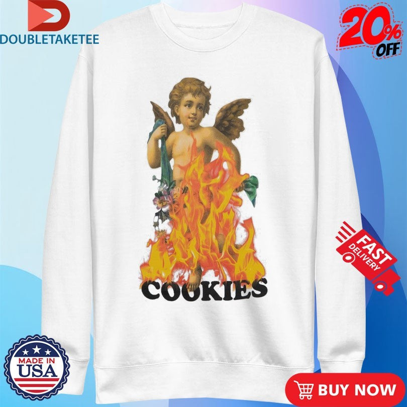 Official Cookies Fire Angel Shirts Unisex , , , Long Sleeve Tee