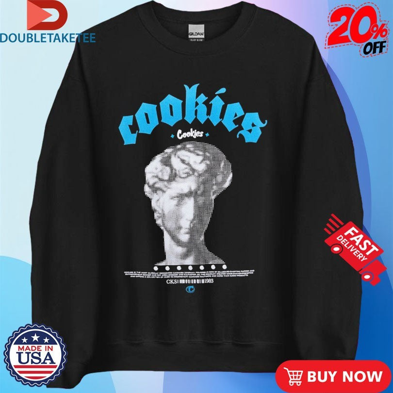 Official Cookies Statue Shirts Unisex , , , Long Sleeve Tee