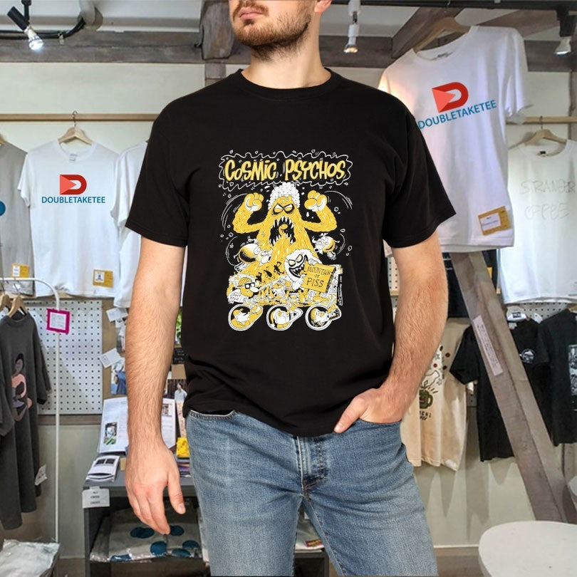 Official Cosmic Psychos Mountain Of Piss Shirts Unisex , , , Long Sleeve Tee
