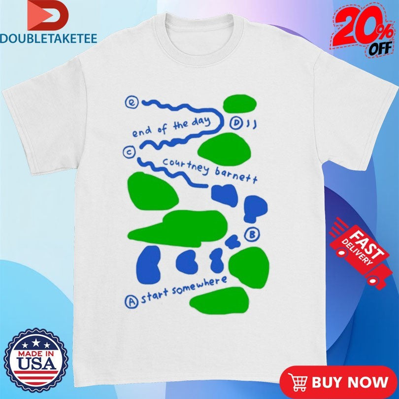Official Courtney Barnett End Of The Day Start Somewhere Shirts Unisex , , , Long Sleeve Tee