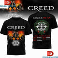 Official Creed Creedmas Final Shows Of 2025 Tour Rock Christmas Shirts Unisex , , , Long Sleeve Tee