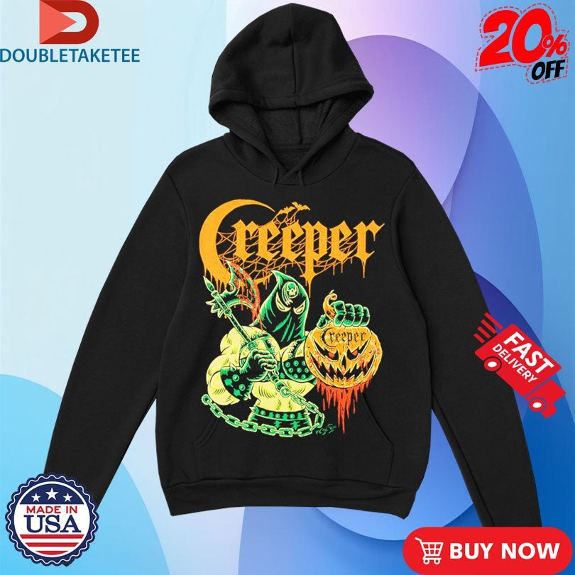 Official Creeper Sol Roc Mistress Of Death Pumpkin Shirts Unisex , , , Long Sleeve Tee