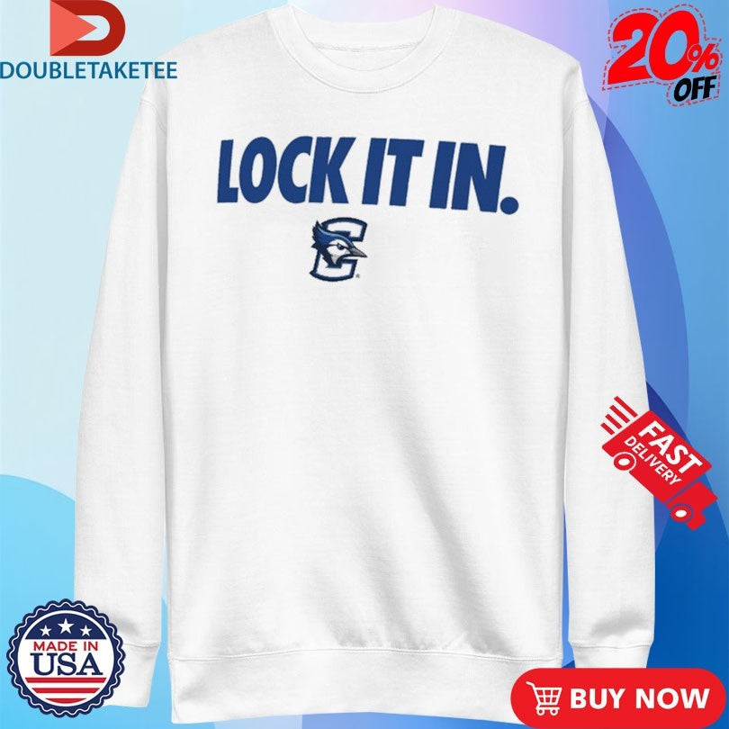 Official Creighton Bluejays Lock It In Shirts Unisex , , , Long Sleeve Tee