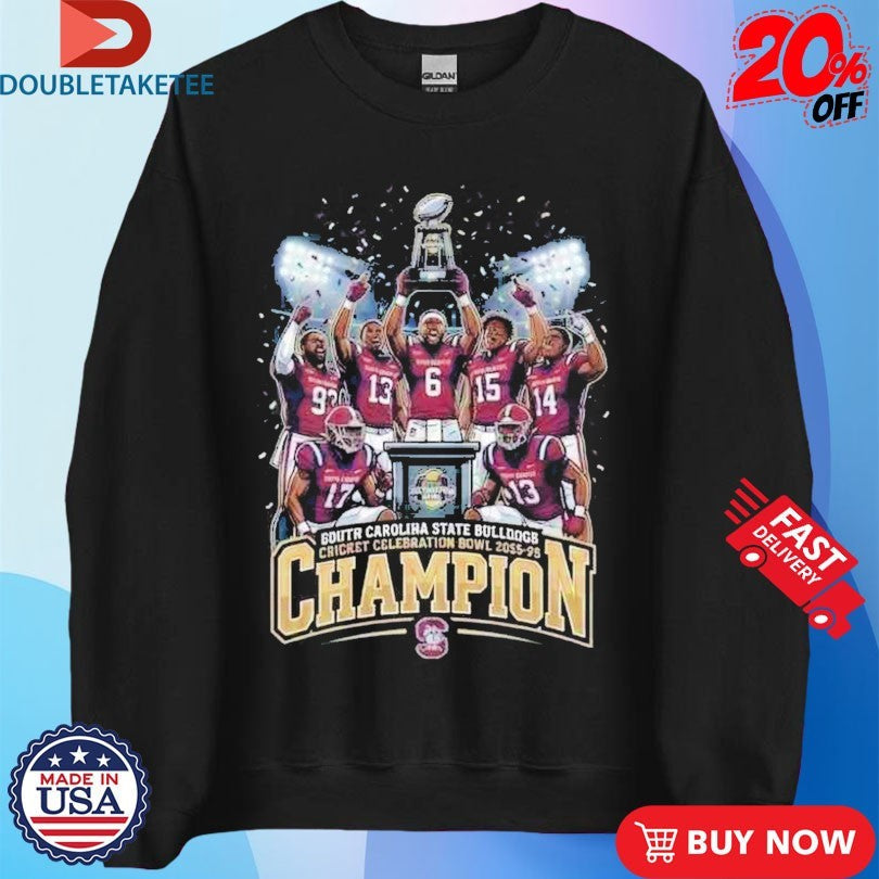 Official Cricket Celebration Bowl 2025 Championship South Carolina State Bulldogs Winner Congratulations Team Member Shirts