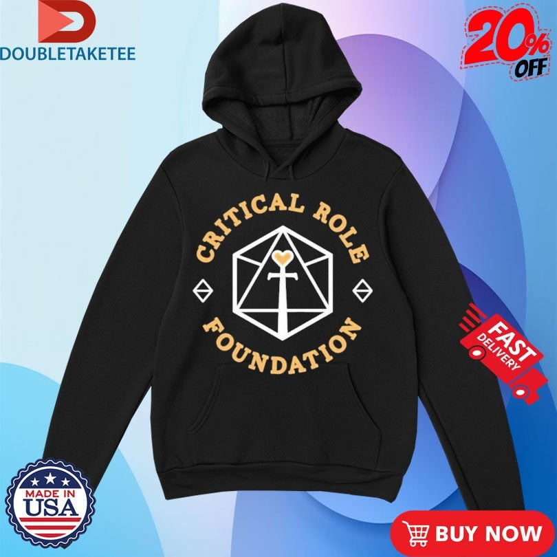 Official Critical Role Foundation Shirts Unisex , , , Long Sleeve Tee