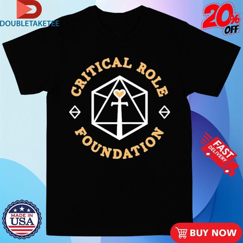 Official Critical Role Foundation Shirts Unisex , , , Long Sleeve Tee