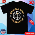 Official Critical Role Foundation Shirts Unisex , , , Long Sleeve Tee