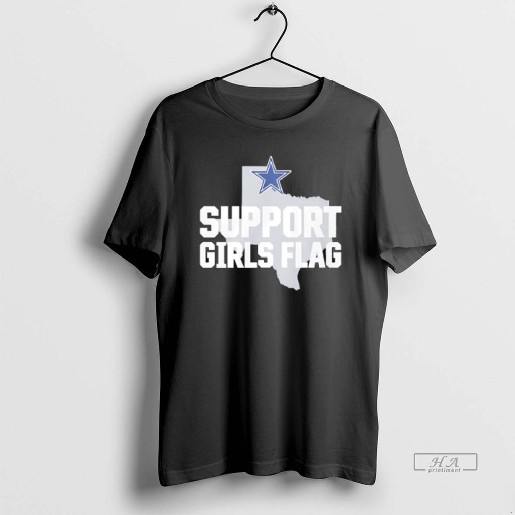 Official Dallas Cowboys Support Girls Flag