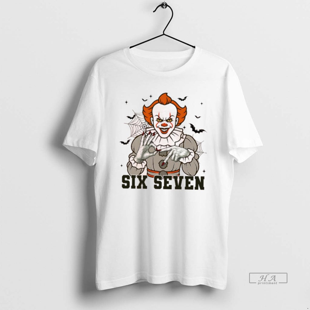 Official Dancing Clown Six Seven Spooky Halloween