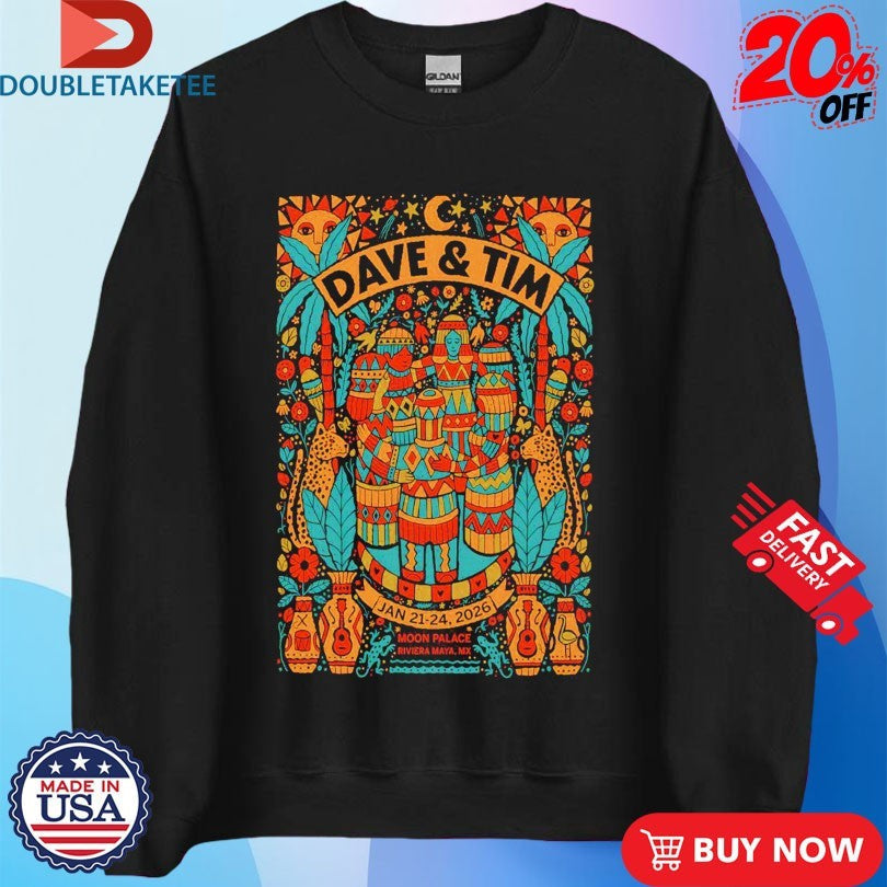 Official Dave And Tim Riviera Maya Jan 21-24 2026 Moon Palace In Riviera Maya MX Shirts Unisex , , , Long Sleeve Tee