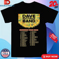 Official Dave Matthews Band Tour 2026 Dates Shirts Unisex , , , Long Sleeve Tee