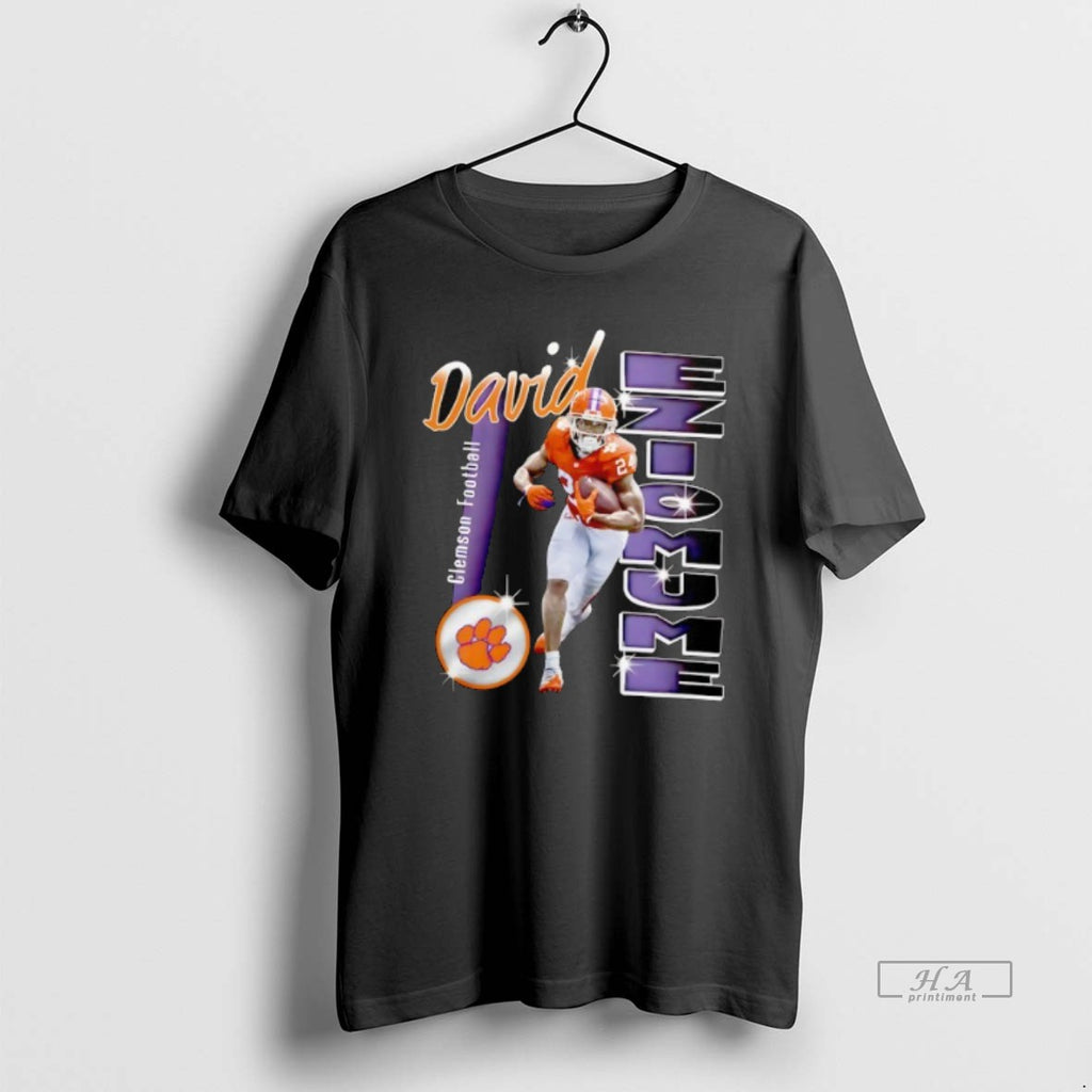 Official David Eziomume Clemson Tigers Football Logo Team