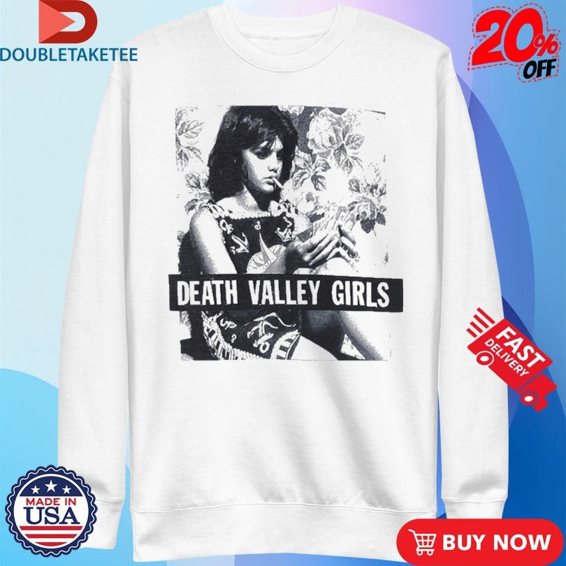 Official Death Valley Girls Cigarette Girl Shirts Unisex , , , Long Sleeve Tee