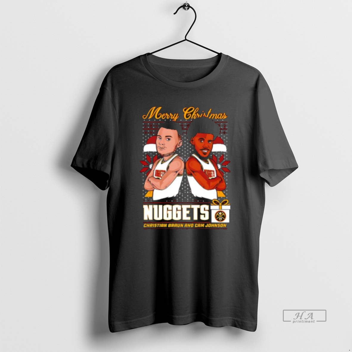 Official Denver Nuggets Braun Johnson