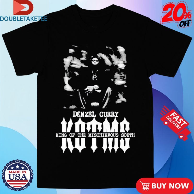 Official Denzel Curry King Of The Mischievous South Photo Shirts Unisex , , , Long Sleeve Tee