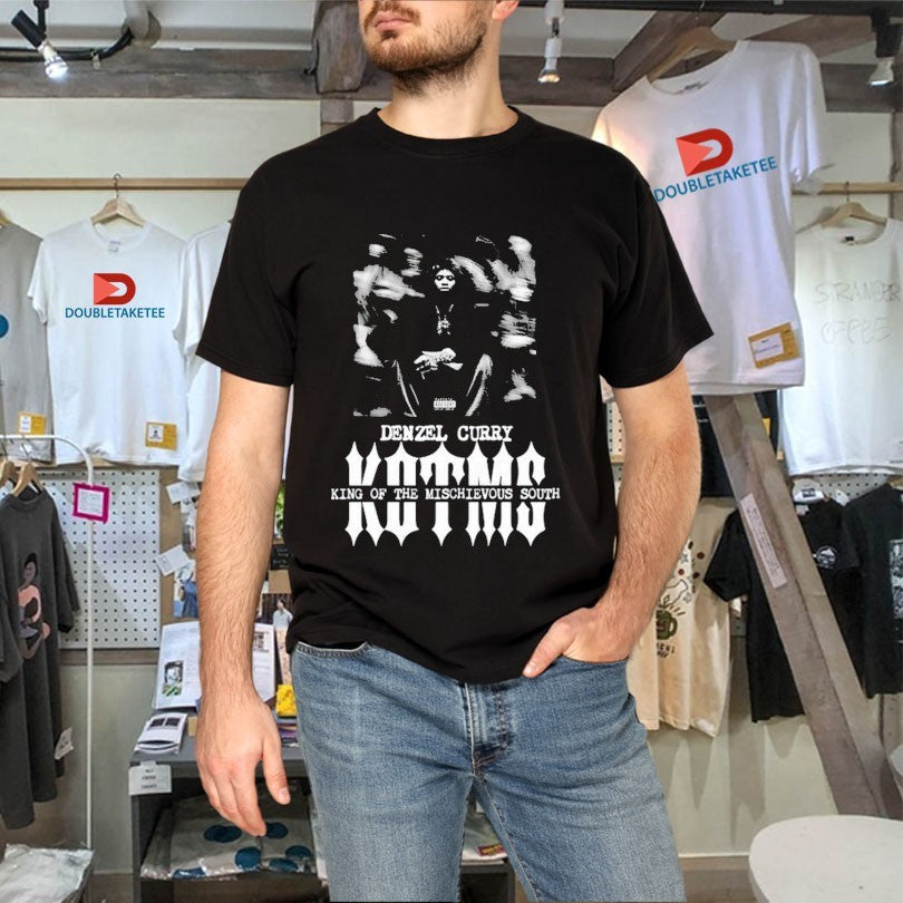 Official Denzel Curry King Of The Mischievous South Photo Shirts Unisex , , , Long Sleeve Tee