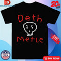 Official Deth Metle Shirts Unisex , , , Long Sleeve Tee