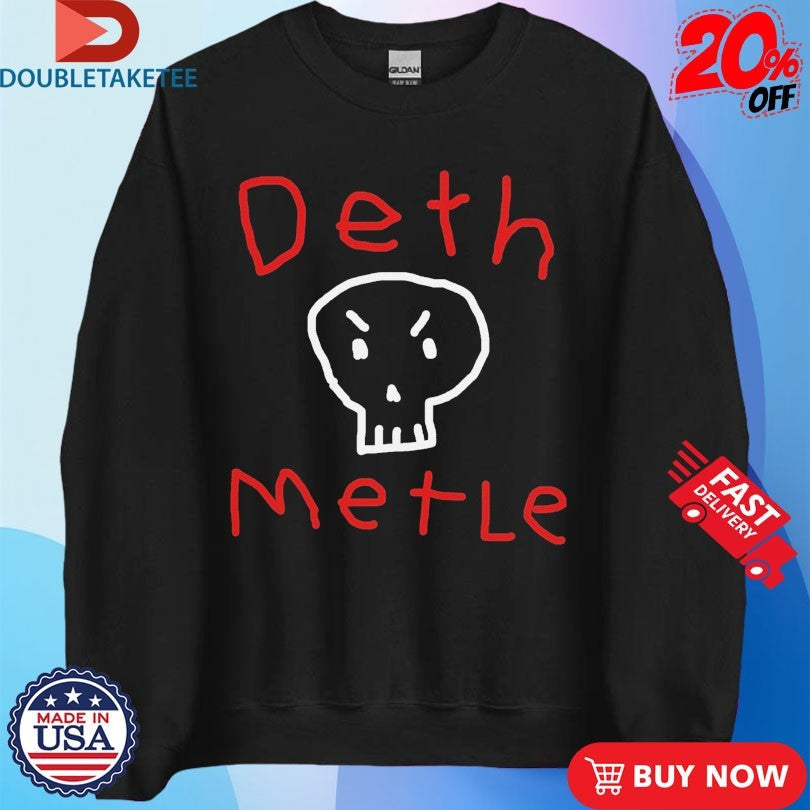 Official Deth Metle Shirts Unisex , , , Long Sleeve Tee