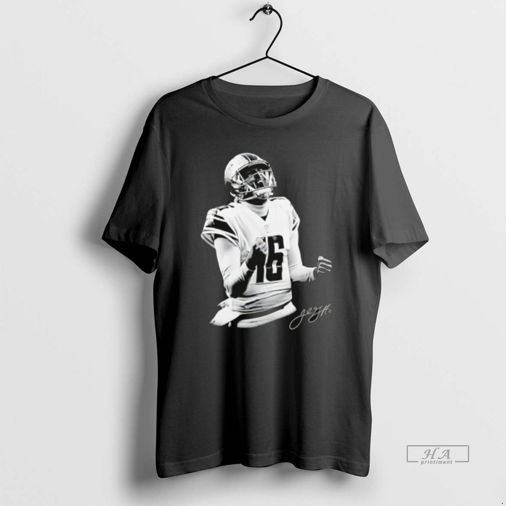 Official Detroit Lions Jared Goff Quarterback Mvp Player Signature