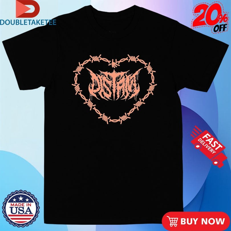 Official Distant Barbed Heart Shirts Unisex , , , Long Sleeve Tee