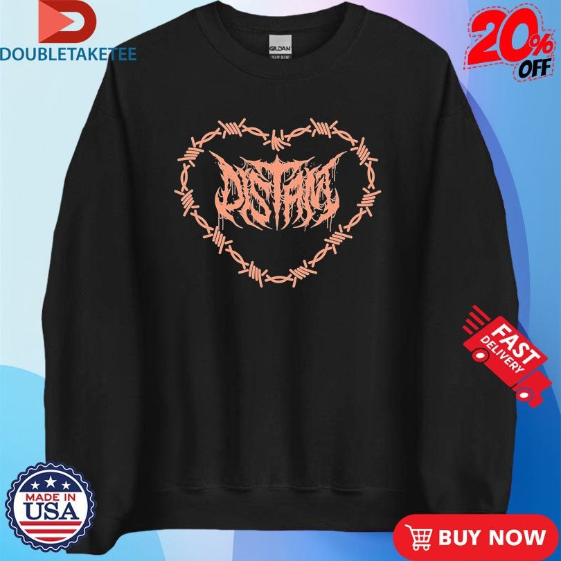 Official Distant Barbed Heart Shirts Unisex , , , Long Sleeve Tee