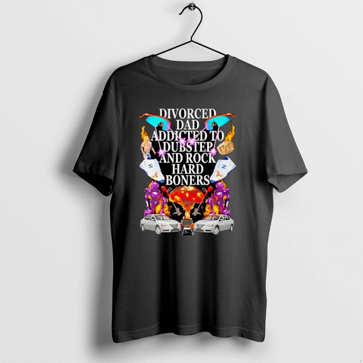 Official Divorced Dad Addicted Dubstep Rock Hard Boners
