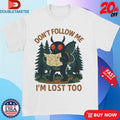 Official Don’t Follow Me I’m Lost Too Mothman Shirts Unisex , , , Long Sleeve Tee
