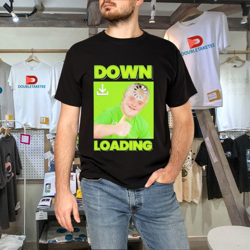 Official Down Loading Thumb Shirts Unisex , , , Long Sleeve Tee