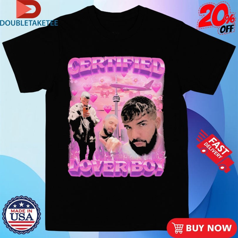 Official Drake Certified Lover Boy Album Heart Shirts Unisex , , , Long Sleeve Tee